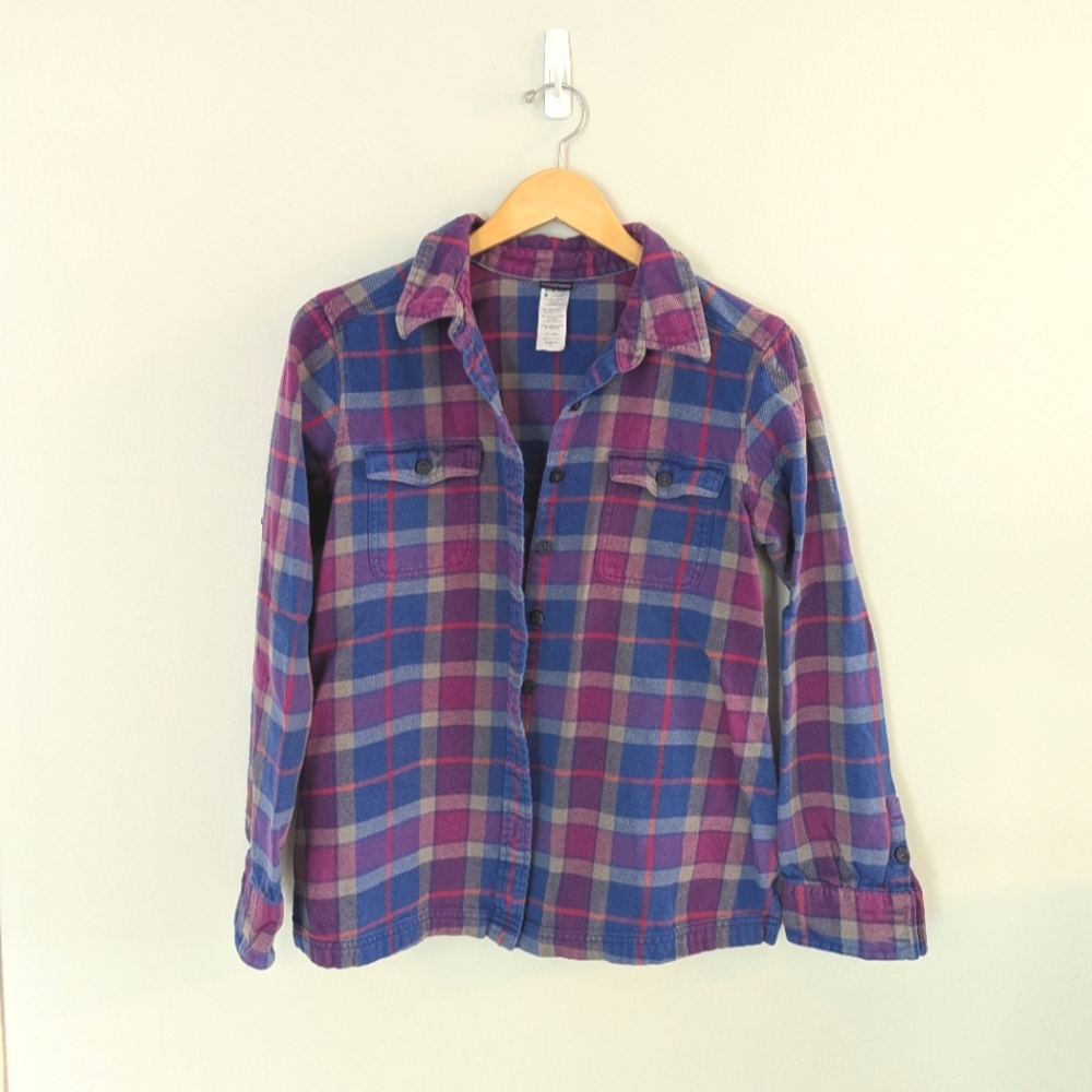 Plaid Flannel Button-down Shirt Patagonia